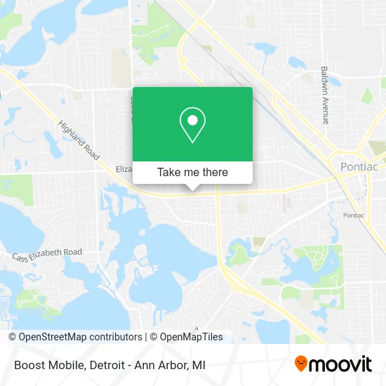 Boost Mobile map