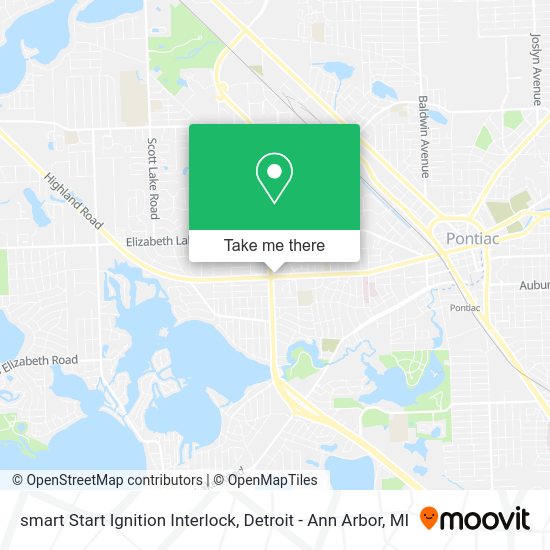 smart Start Ignition Interlock map