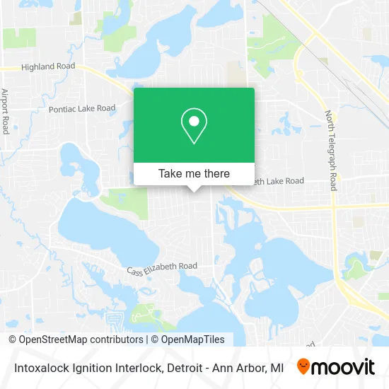 Intoxalock Ignition Interlock map