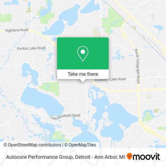 Mapa de Autocore Performance Group