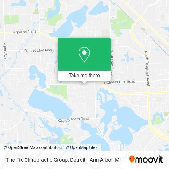 The Fix Chiropractic Group map