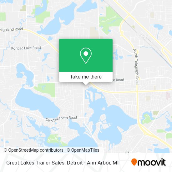Great Lakes Trailer Sales map
