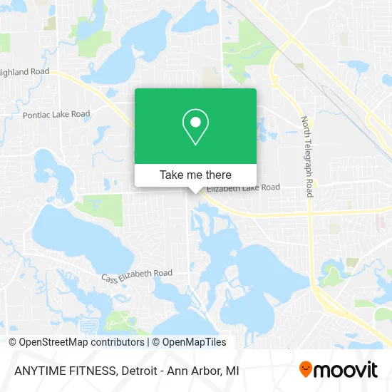 ANYTIME FITNESS map