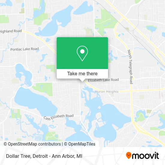 Dollar Tree map
