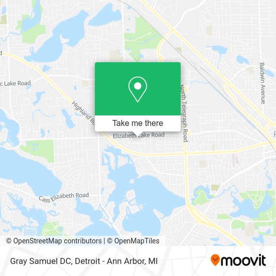 Mapa de Gray Samuel DC