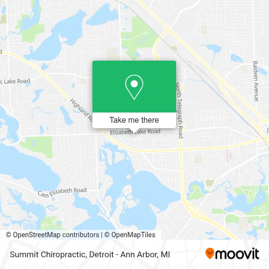 Summit Chiropractic map