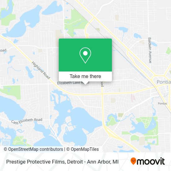 Prestige Protective Films map