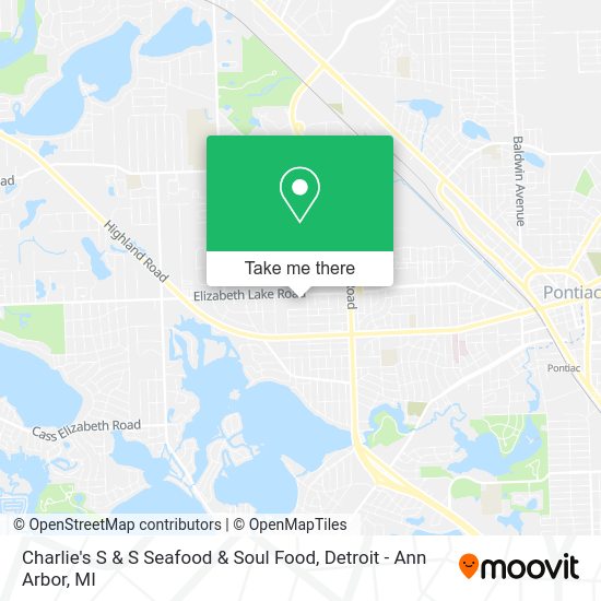 Mapa de Charlie's S & S Seafood & Soul Food