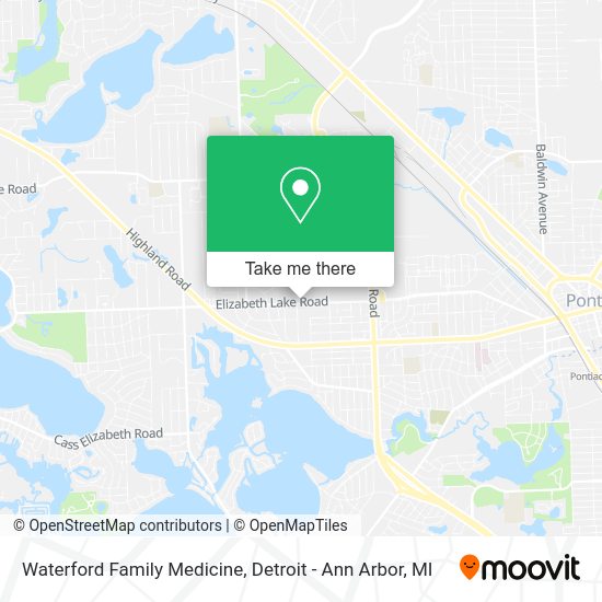 Waterford Family Medicine map