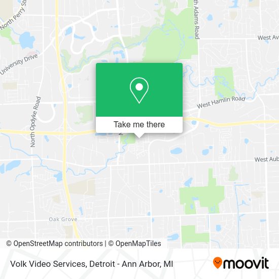 Mapa de Volk Video Services