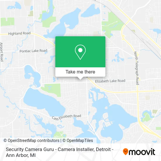 Mapa de Security Camera Guru - Camera Installer