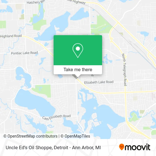 Uncle Ed's Oil Shoppe map