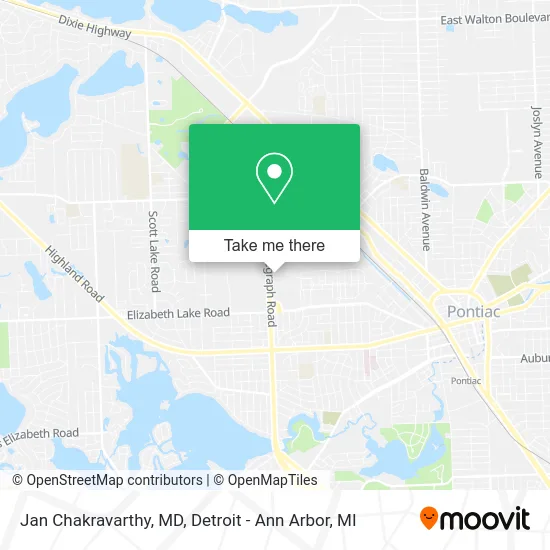 Jan Chakravarthy, MD map