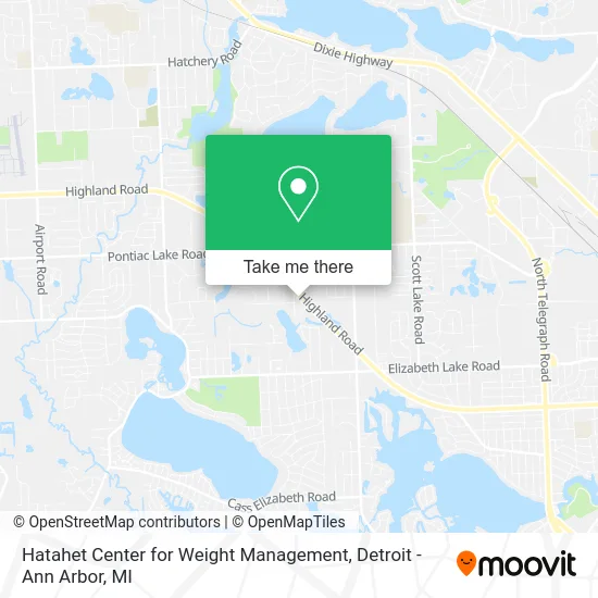 Mapa de Hatahet Center for Weight Management