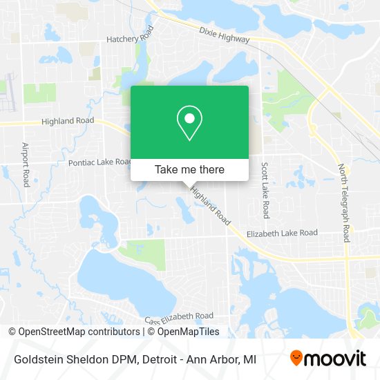 Goldstein Sheldon DPM map