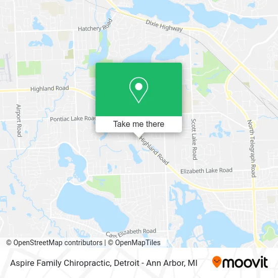 Aspire Family Chiropractic map