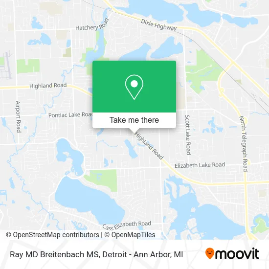 Mapa de Ray MD Breitenbach MS