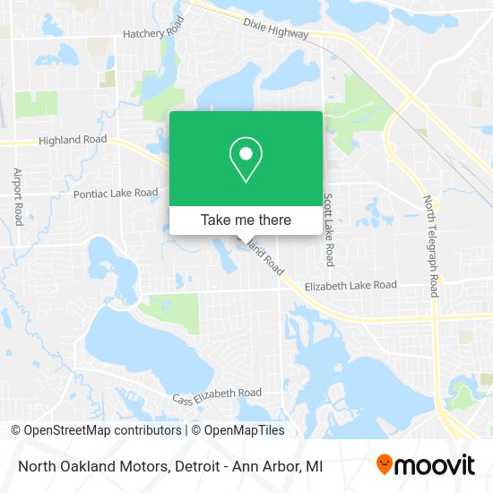Mapa de North Oakland Motors