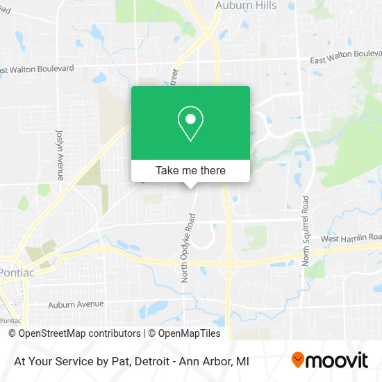 At Your Service by Pat map