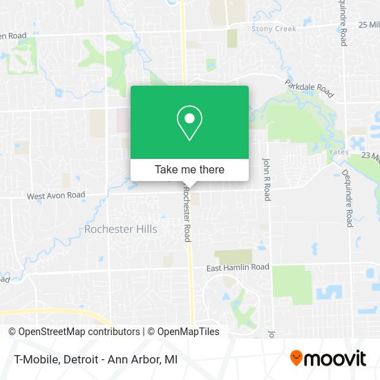 Mapa de T-Mobile