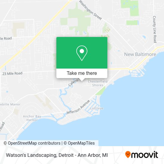 Mapa de Watson's Landscaping