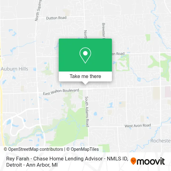 Rey Farah - Chase Home Lending Advisor - NMLS ID map