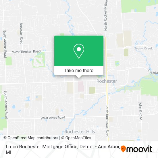 Mapa de Lmcu Rochester Mortgage Office