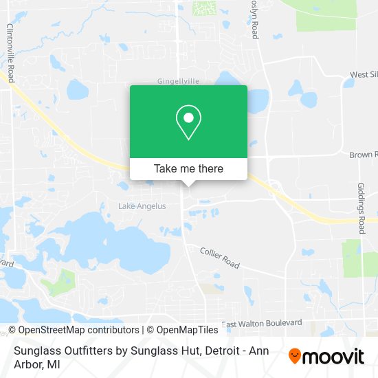 Sunglass Outfitters by Sunglass Hut map