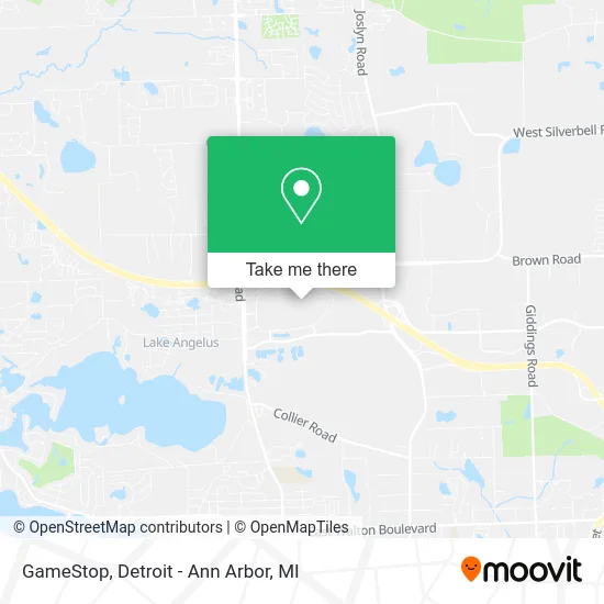 GameStop map