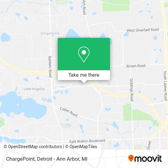 ChargePoint map