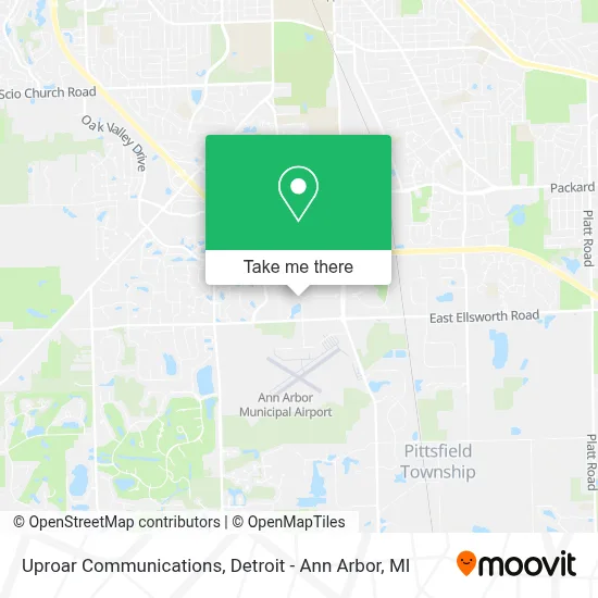 Uproar Communications map
