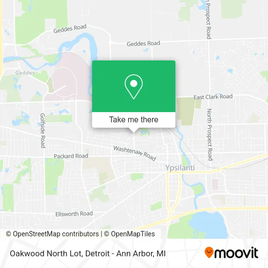 Oakwood North Lot map