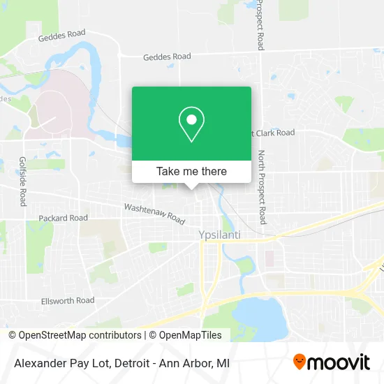Alexander Pay Lot map
