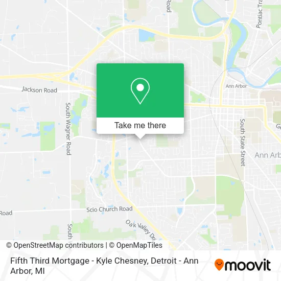 Fifth Third Mortgage - Kyle Chesney map