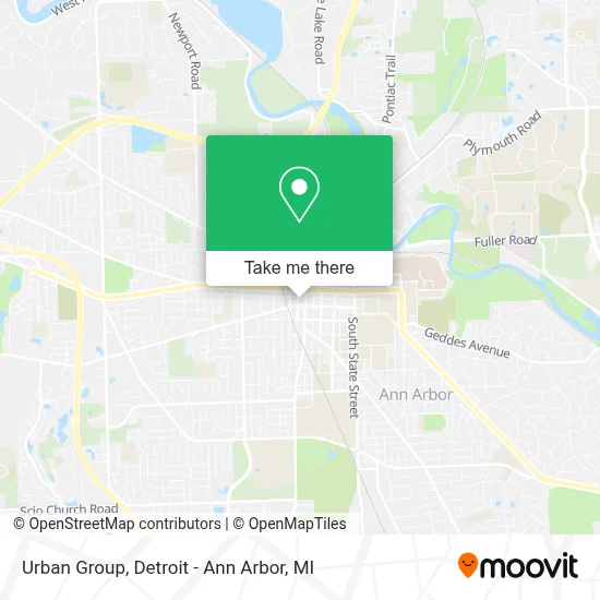 Urban Group map