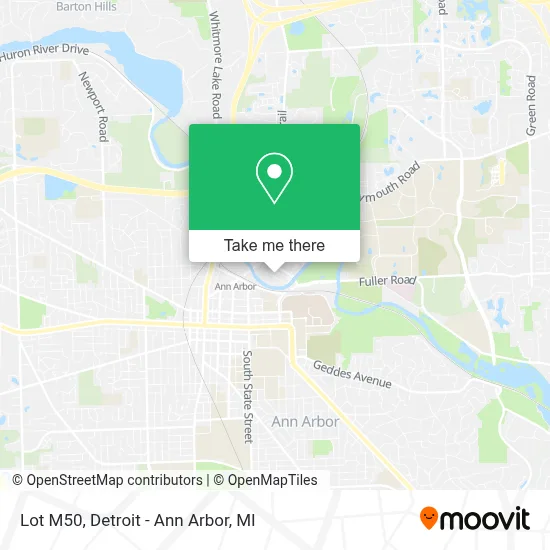 Lot M50 map