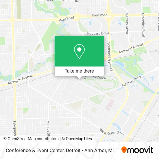 Mapa de Conference & Event Center