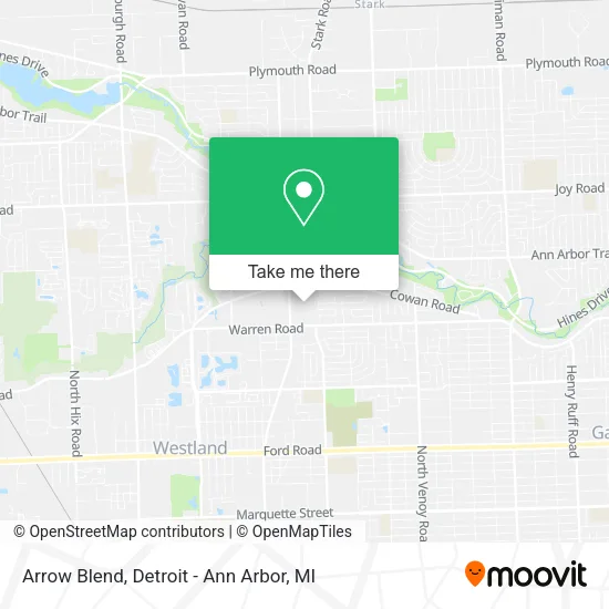 Arrow Blend map