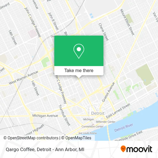 Qargo Coffee map