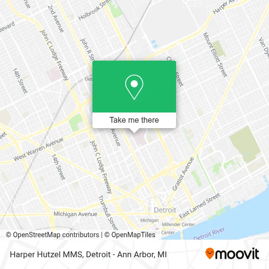 Harper Hutzel MMS map