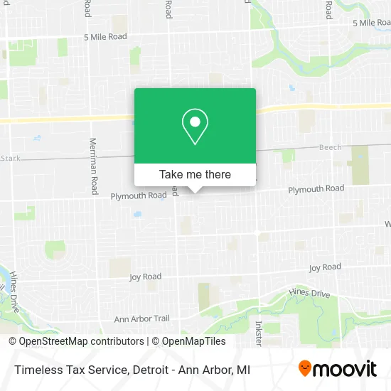 Timeless Tax Service map