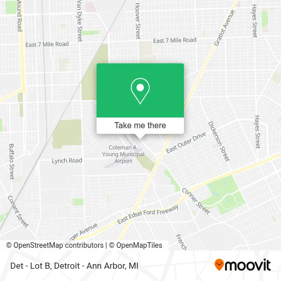 Det - Lot B map