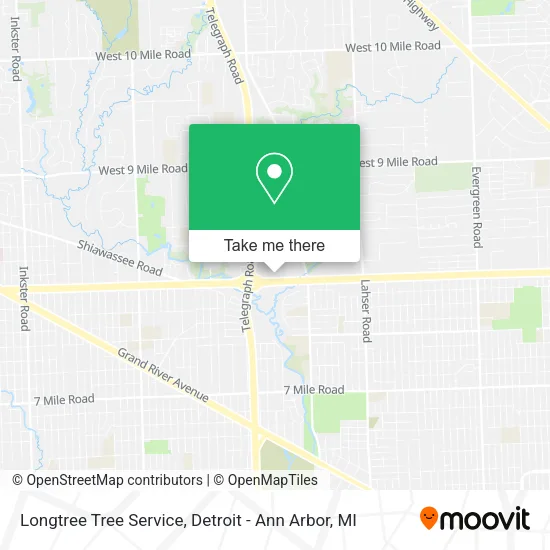 Longtree Tree Service map