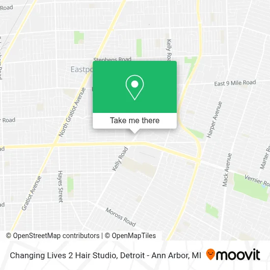 Changing Lives 2 Hair Studio map