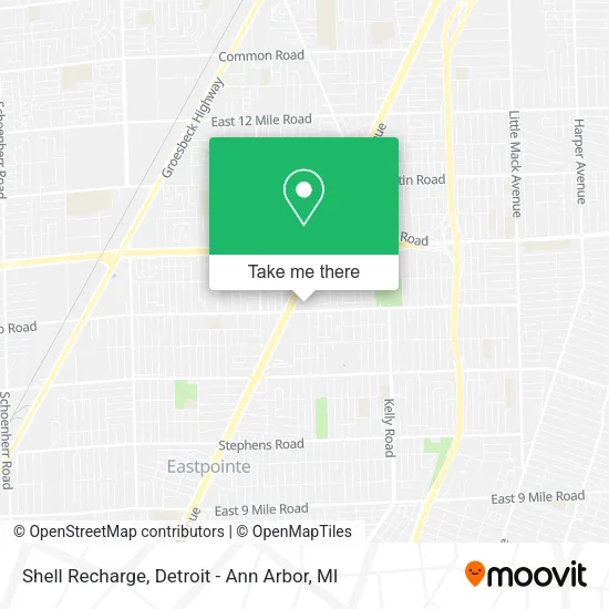 Shell Recharge map