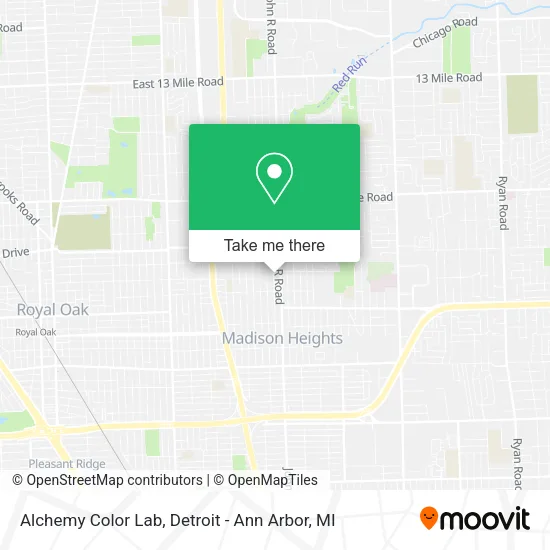 Mapa de Alchemy Color Lab