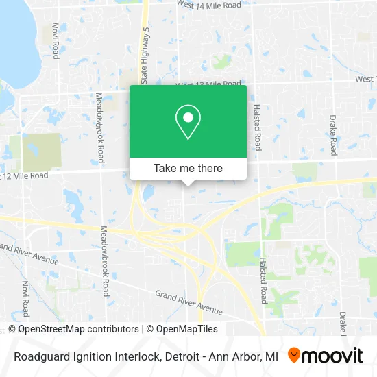 Roadguard Ignition Interlock map