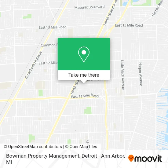 Mapa de Bowman Property Management