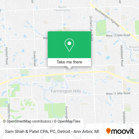 Sam Shah & Patel CPA, PC map