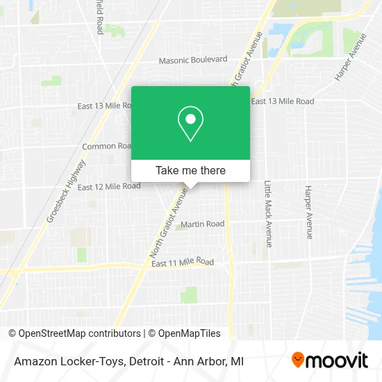 Amazon Locker-Toys map